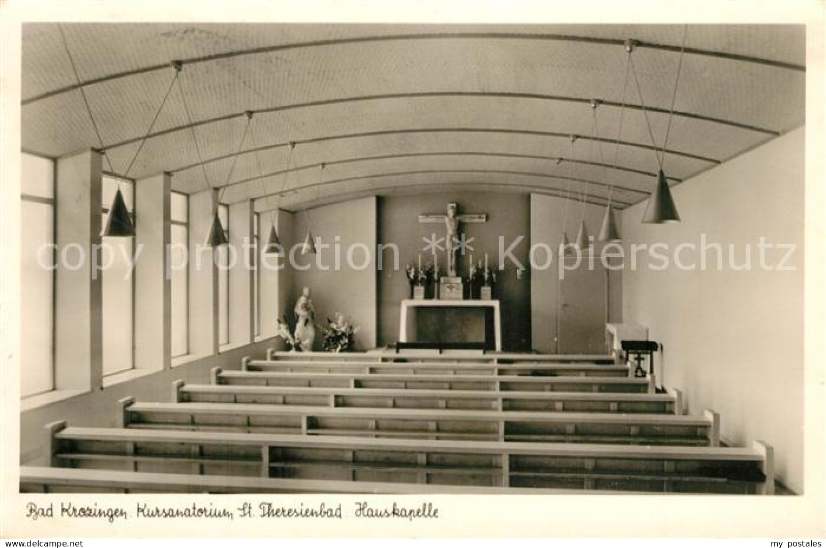 73316480 Bad Krozingen Kursanatorium Sankt Theresienbad Hauskapelle Bad Krozinge - Bad Krozingen