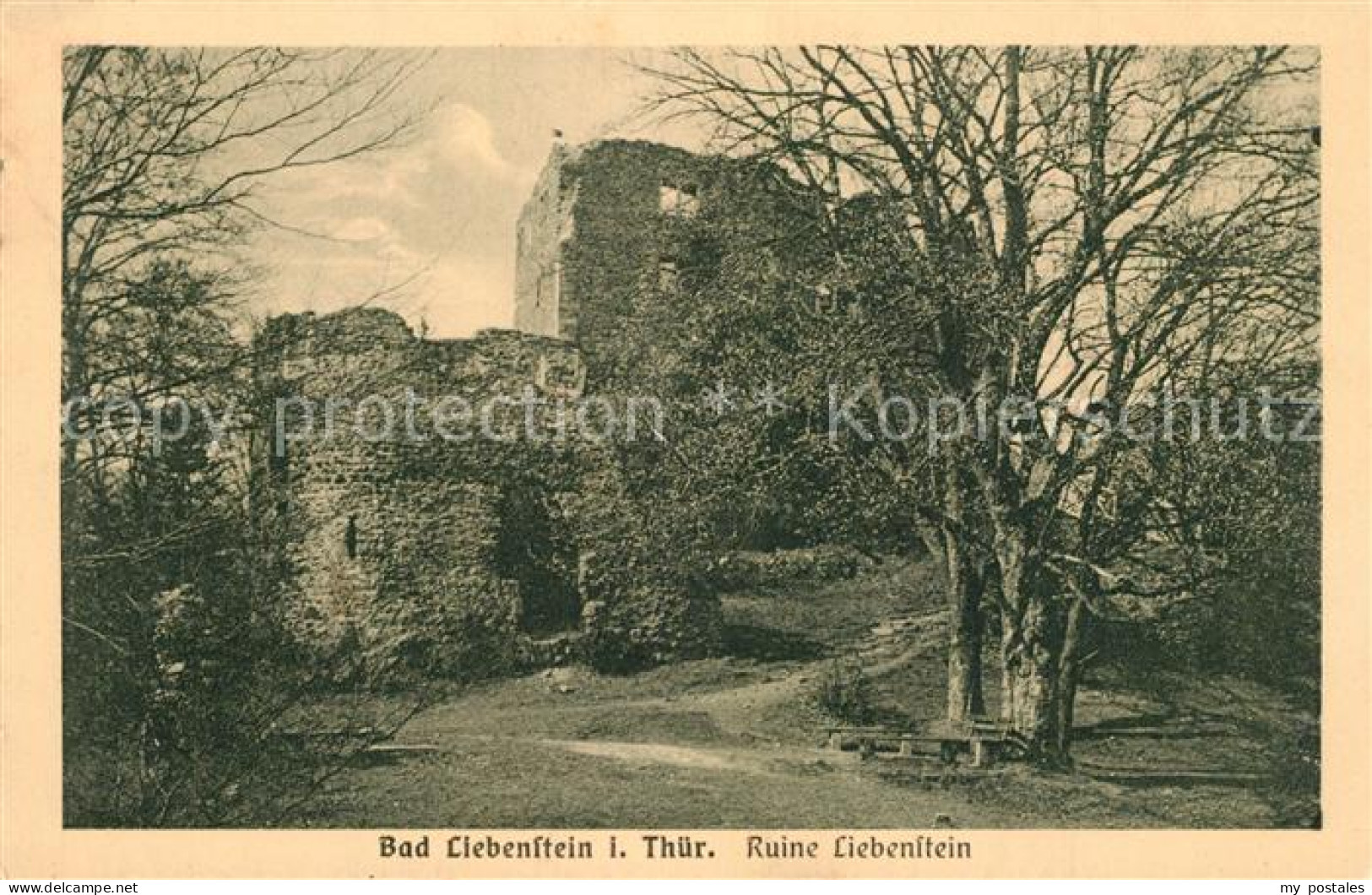 73316467 Liebenstein Bad Ruine Burg Liebenstein Bad - Bad Liebenstein