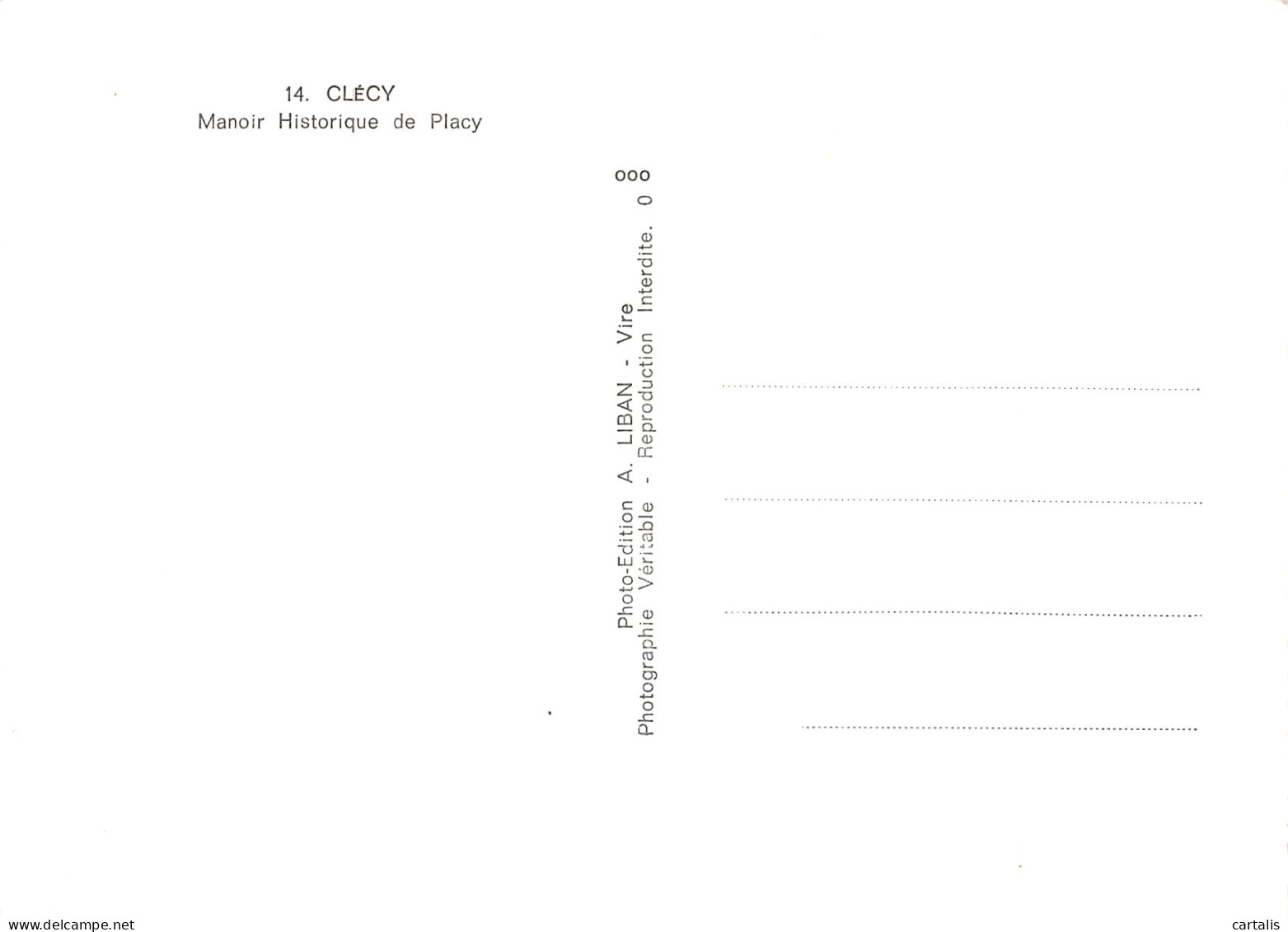 14-CLECY-N°C4115-C/0287 - Clécy