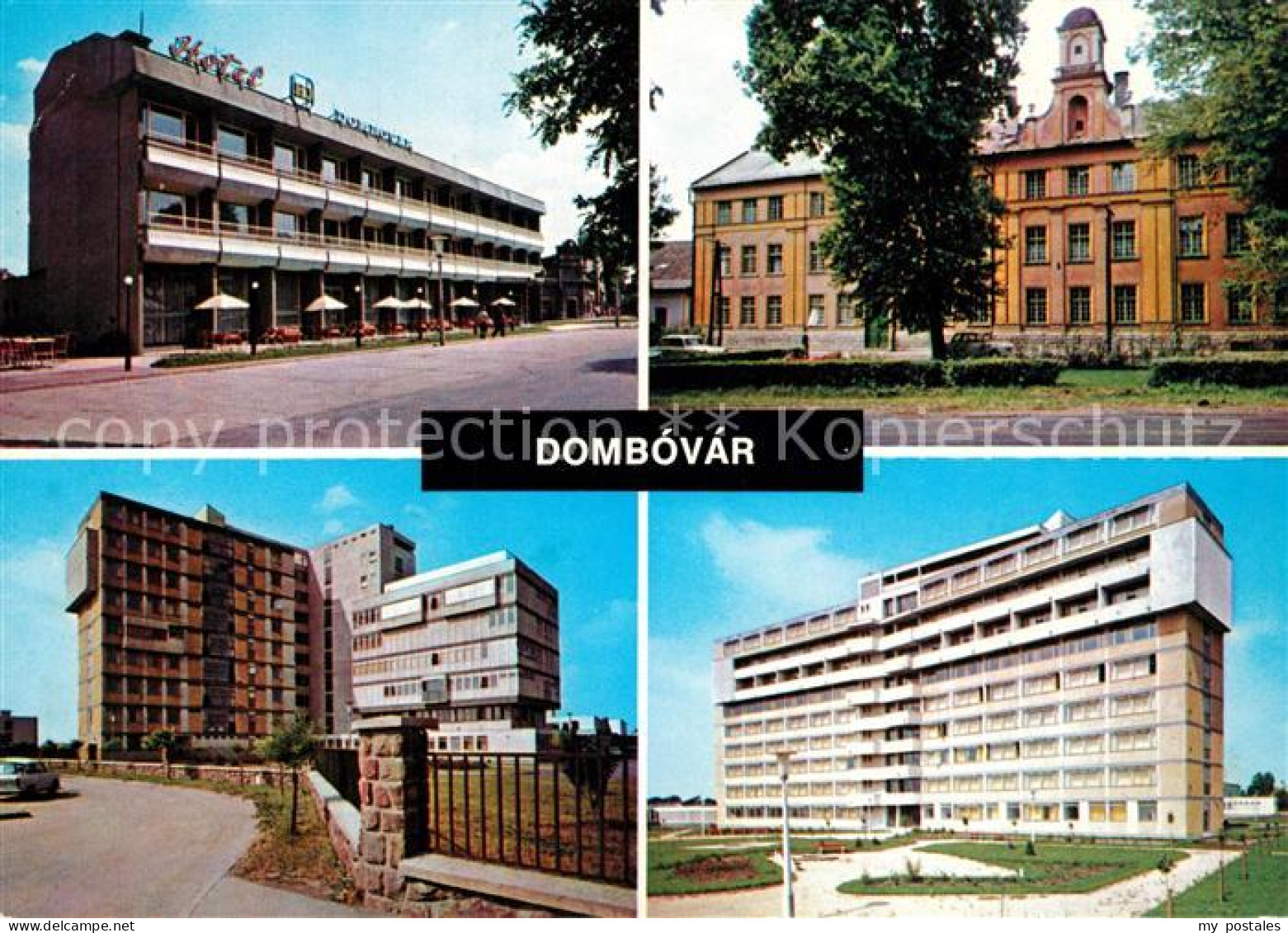 73316396 Dombovar Hotels Hochhaeuser Lehrerbildungsanstalt Tolna Dombovar - Hongrie