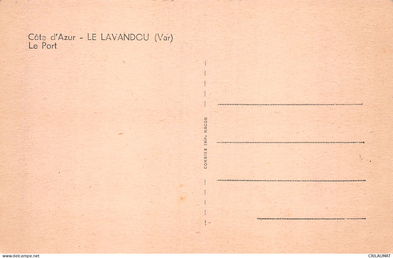 83-LE LAVANDOU-N°LP5124-D/0241 - Le Lavandou
