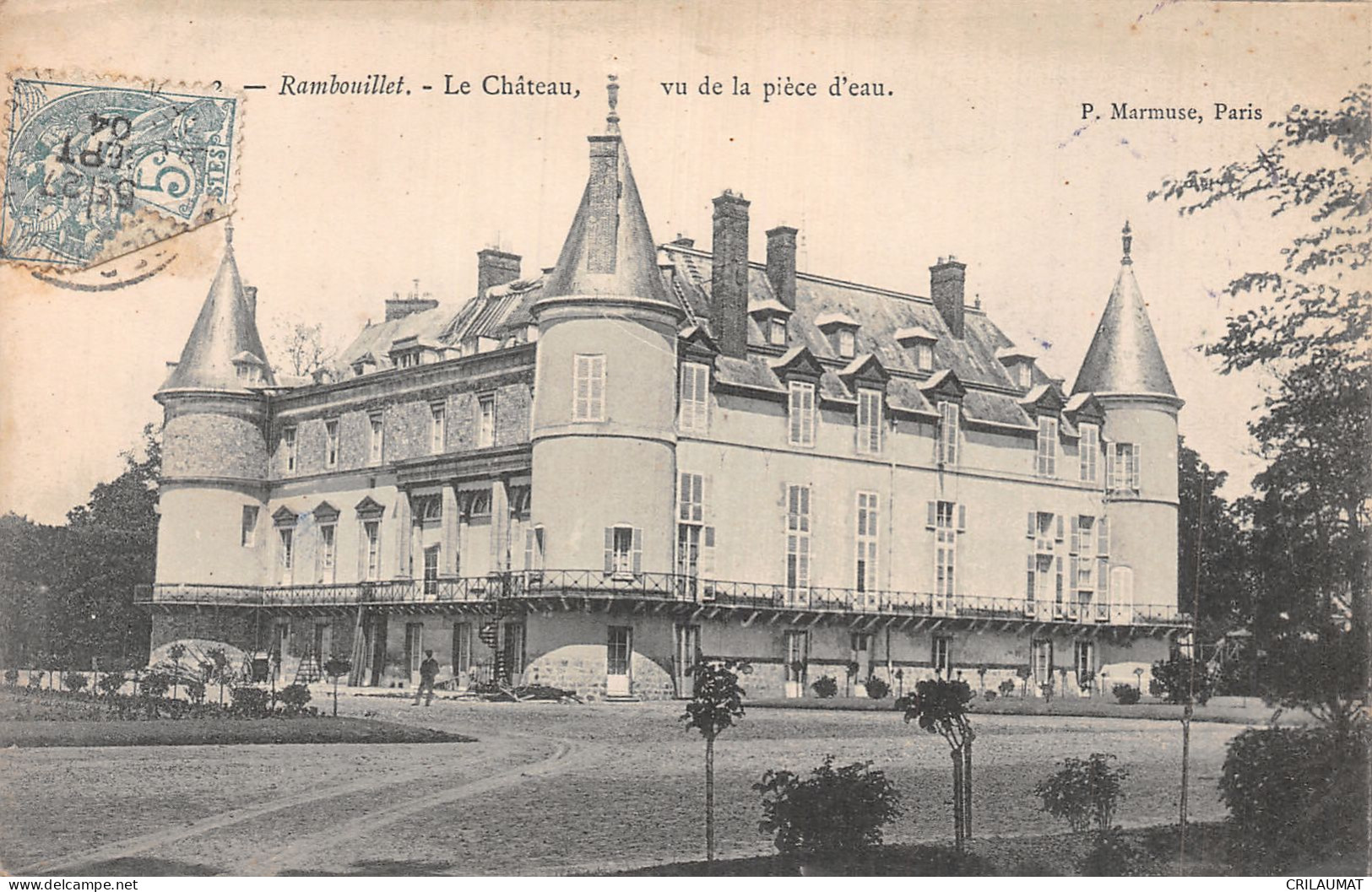 78-RAMBOUILLET LE CHATEAU-N°LP5124-D/0179 - Rambouillet (Castello)