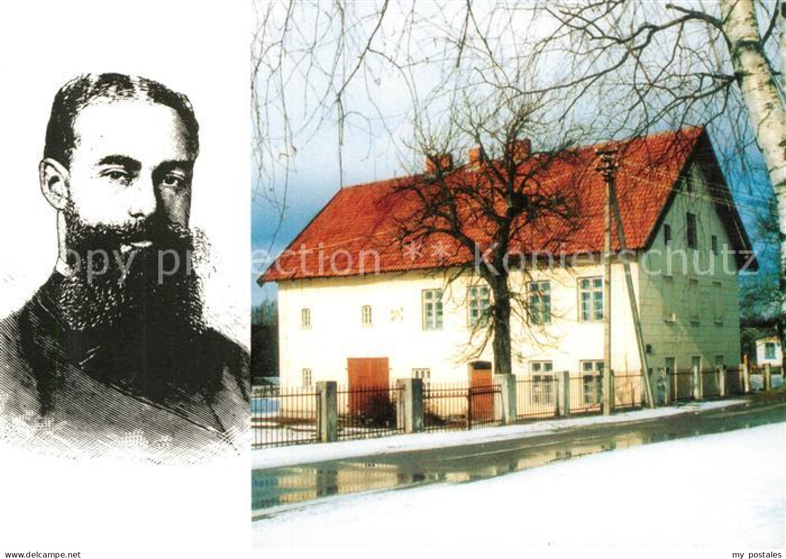 73316316 Macikai Geburtshaus Von Hermann Sudermann Portrait  - Litouwen