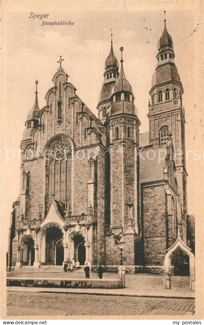 73316070 Speyer Rhein Josephskirche Speyer Rhein - Speyer