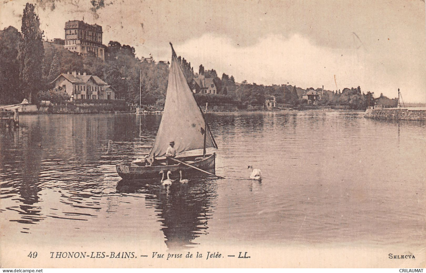 74-THONON LES BAINS-N°LP5124-G/0135 - Thonon-les-Bains