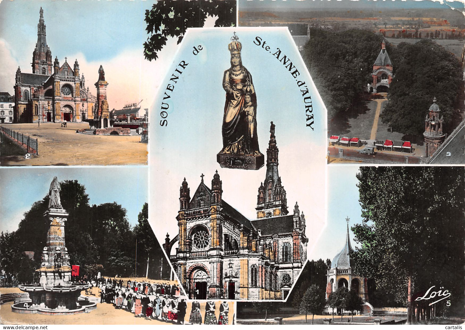 56-SAINTE ANNE D AURAY-N°C4116-C/0257 - Sainte Anne D'Auray