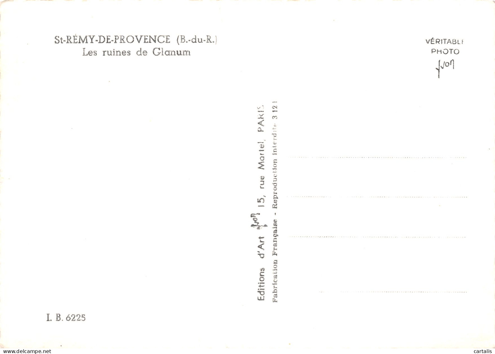 13-SAINT REMY DE PROVENCE-N°C4116-A/0237 - Saint-Remy-de-Provence