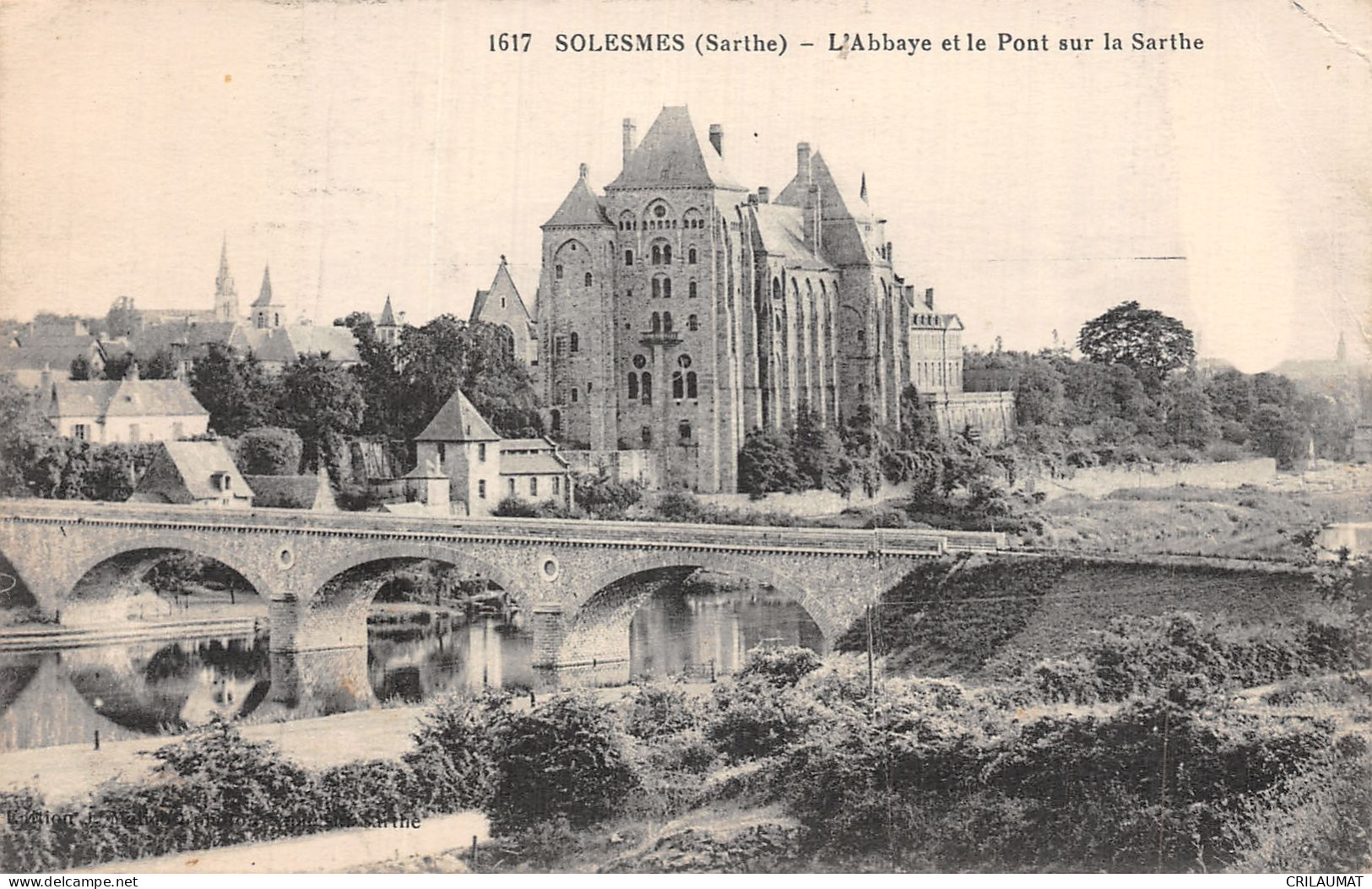 72-SOLESMES-N°LP5124-G/0387 - Solesmes