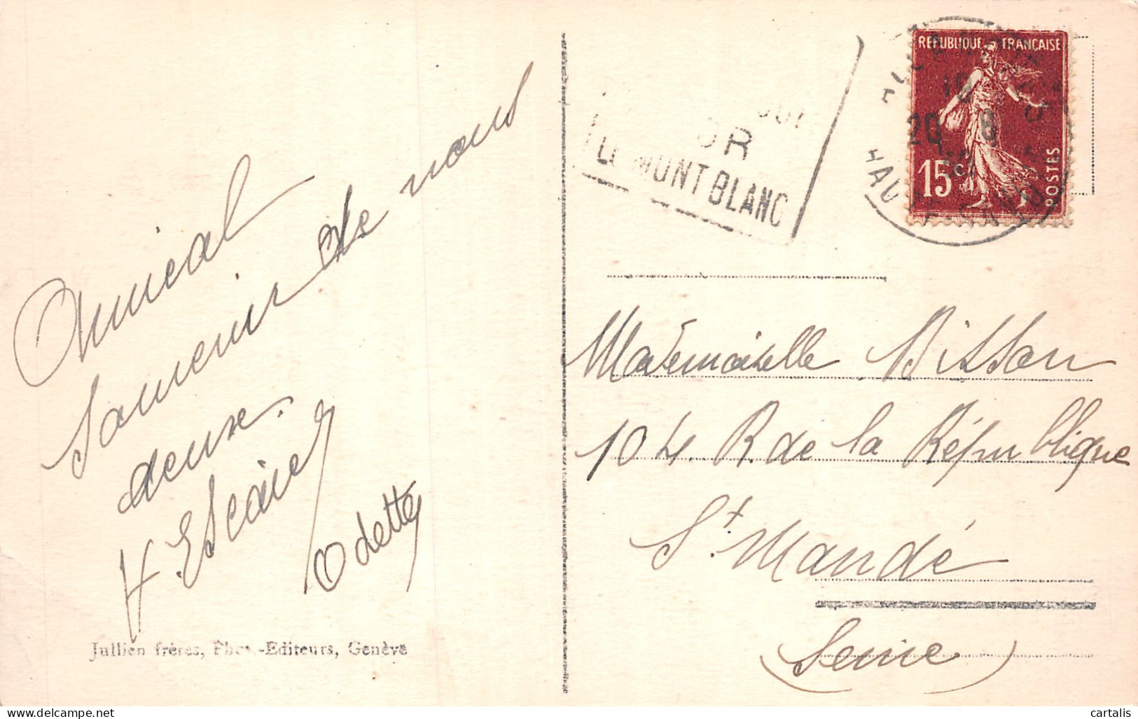 74-SALLANCHES-N°C4116-E/0129 - Sallanches