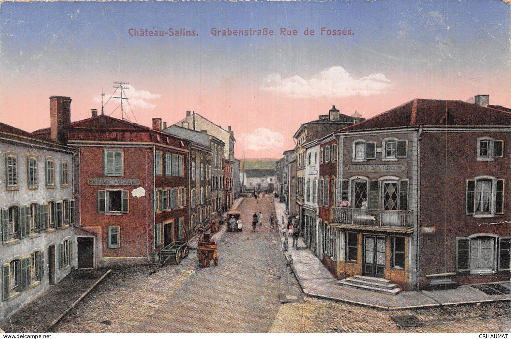 57-CHATEAU SALINS-N°LP5125-C/0253 - Chateau Salins