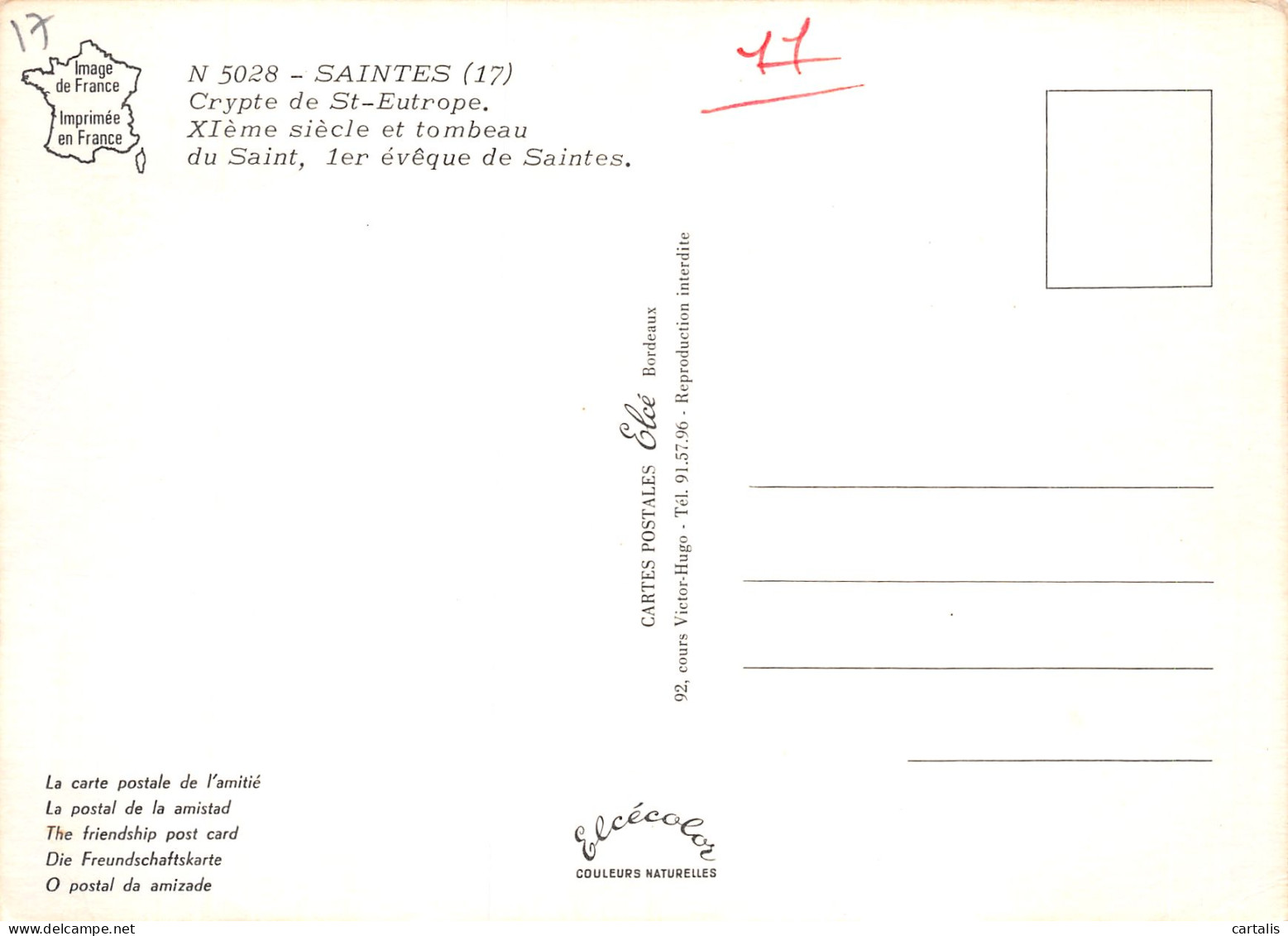 17-SAINTES-N°C4117-D/0095 - Saintes