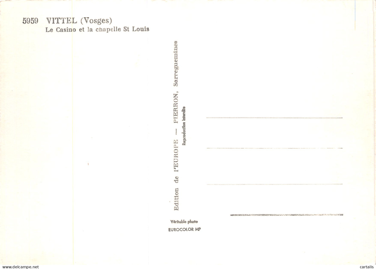 88-VITTEL-N°C4117-C/0305 - Contrexeville