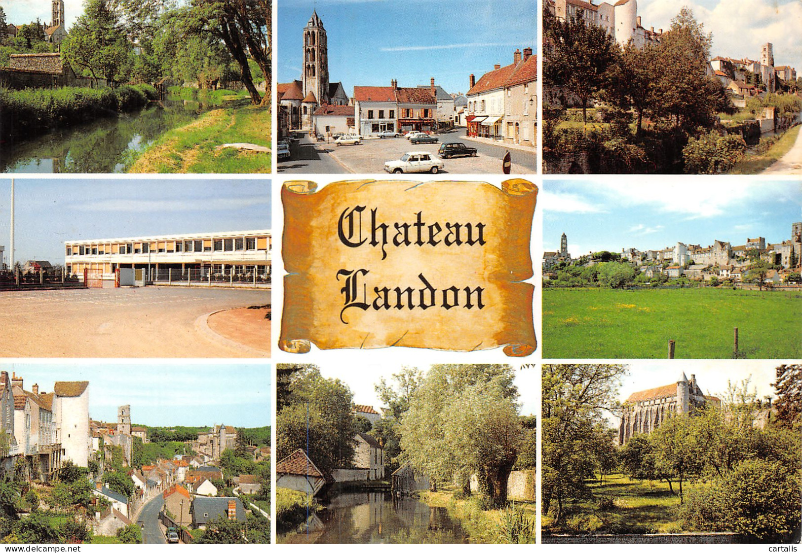 77-CHATEAU LANDON-N°C4117-C/0047 - Chateau Landon