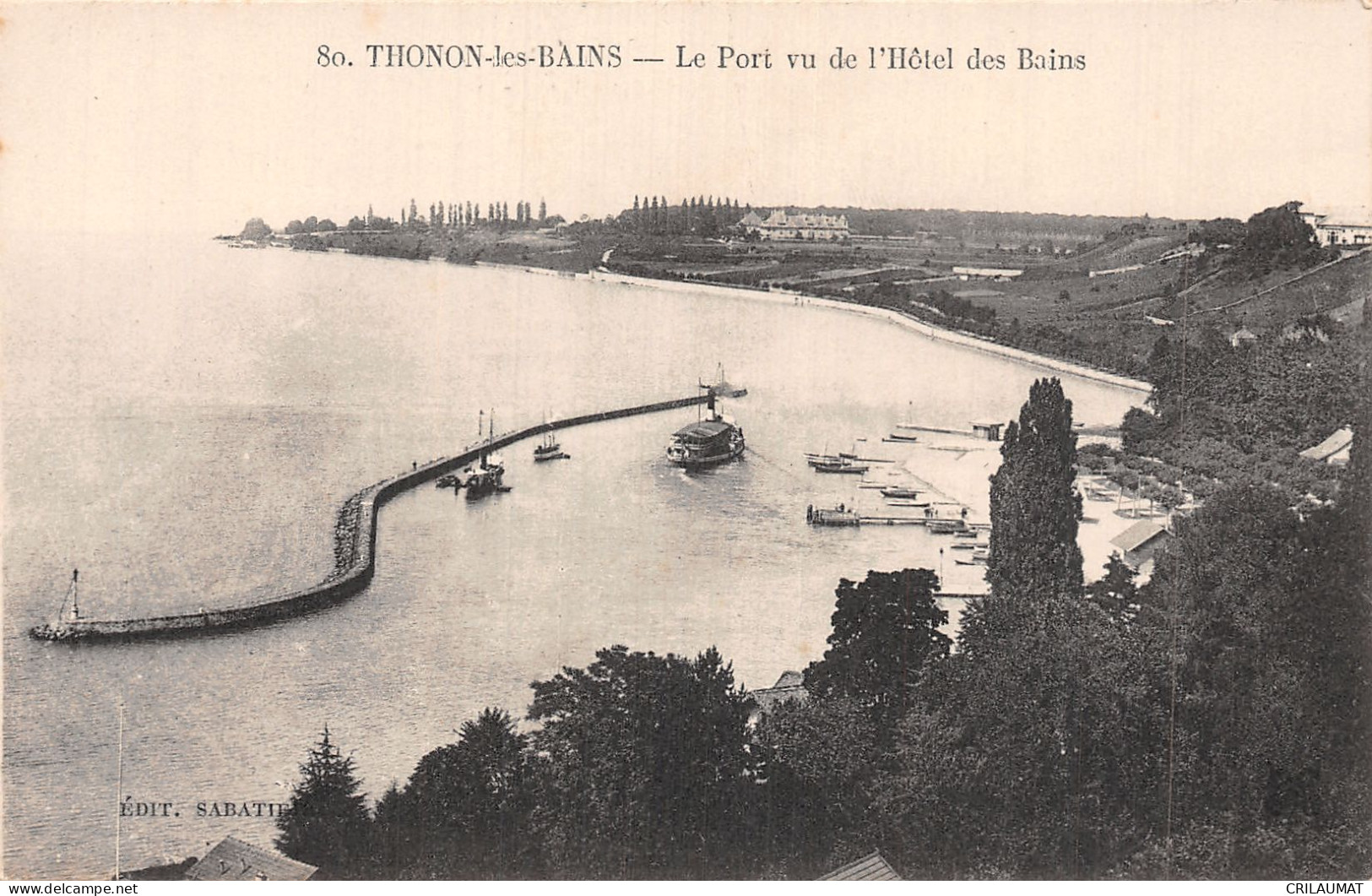 74-THONON LES BAINS-N°LP5125-E/0347 - Thonon-les-Bains