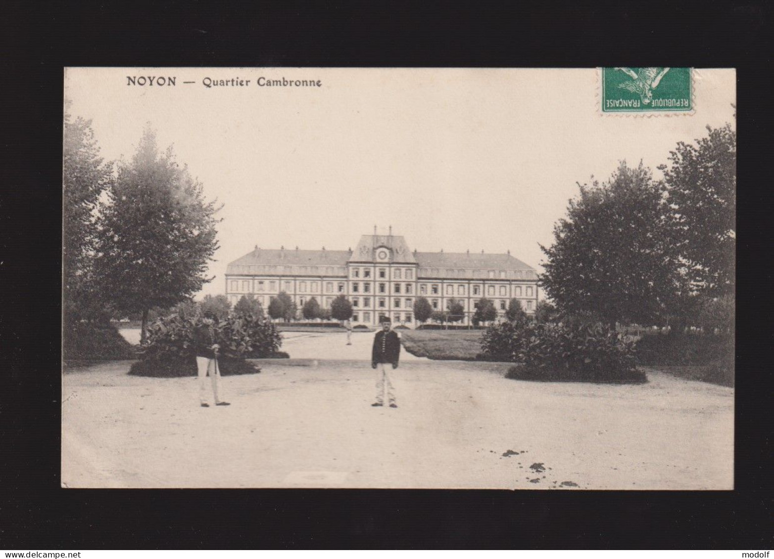 CPA - 60 - Noyon - Quartier Cambronne - Animée - Circulée En 1909 - Noyon