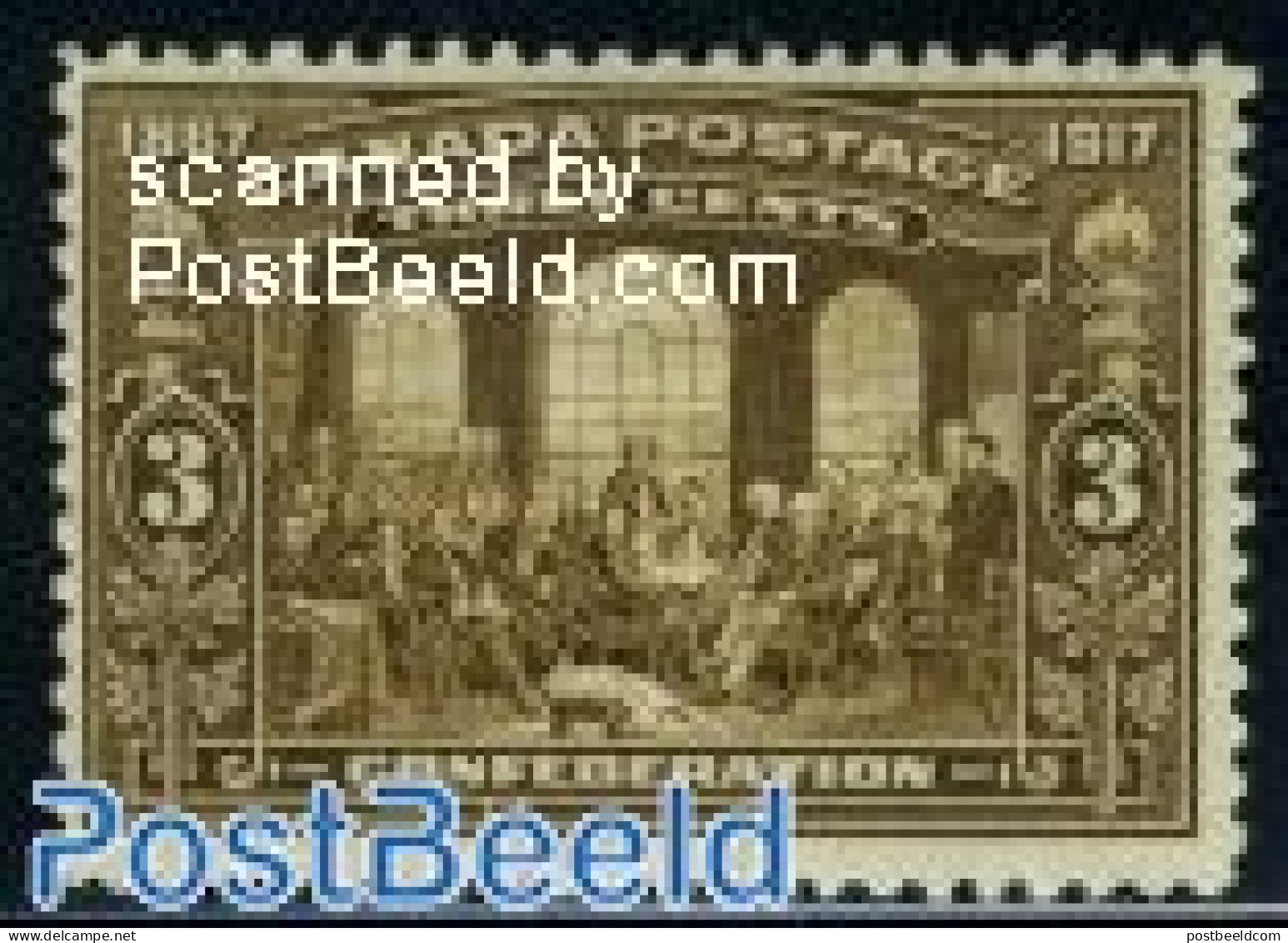 Canada 1917 Dominion Of Canada 1v, Mint NH - Ungebraucht
