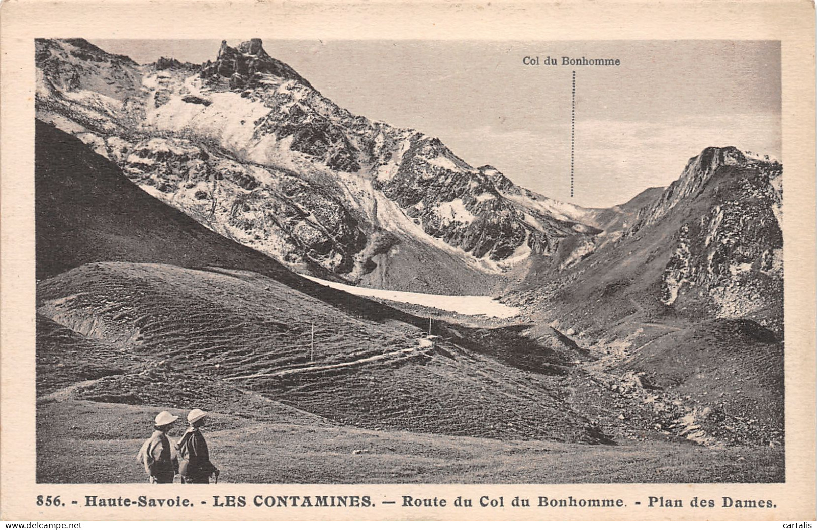 74-LES CONTAMINES-N°C4117-E/0159 - Les Contamines-Montjoie