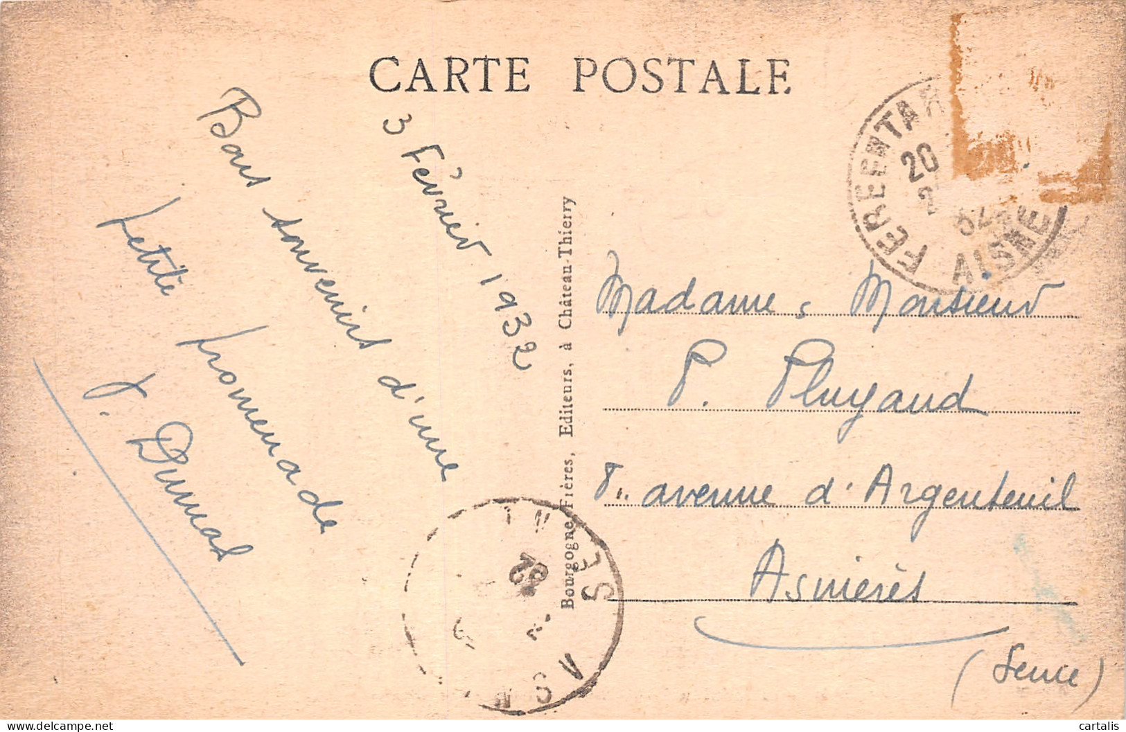 02-FERE EN TARDENOIS LE CHATEAU-N°C4117-E/0091 - Fere En Tardenois