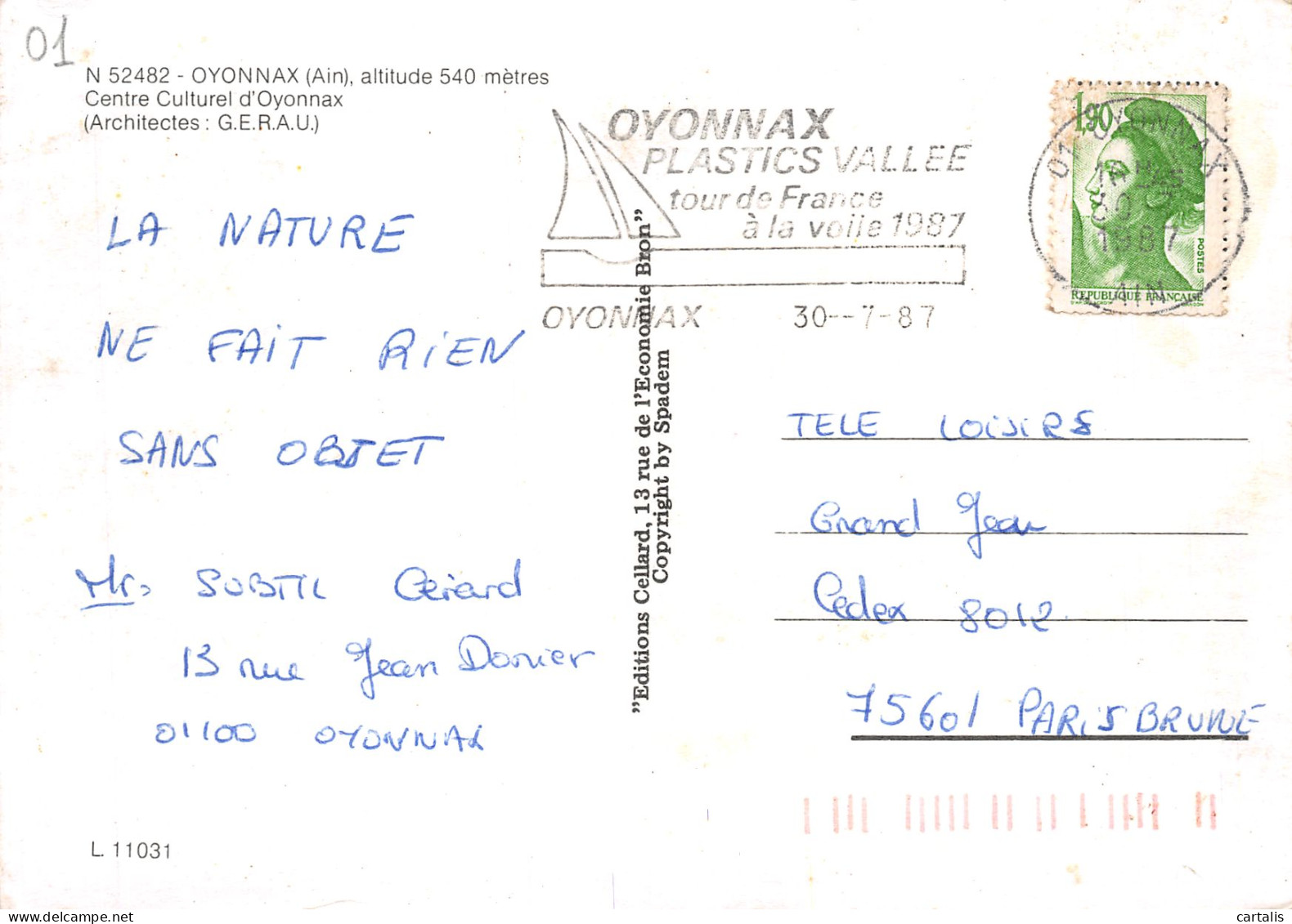 01-OYONNAX-N°C4118-C/0005 - Oyonnax