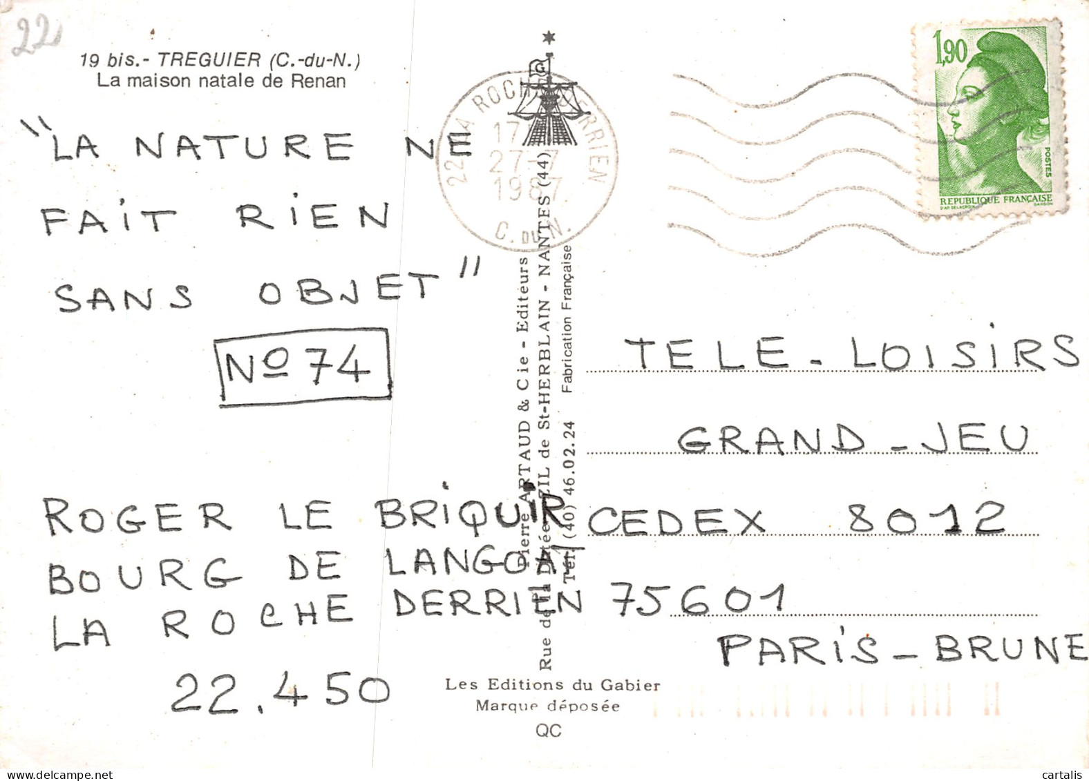 22-TREGUIER-N°C4118-B/0113 - Tréguier