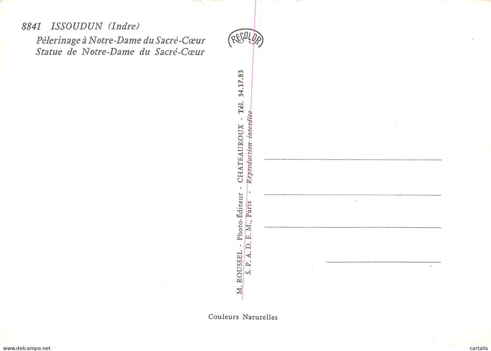 36-ISSOUDUN-N°C4118-B/0031 - Issoudun