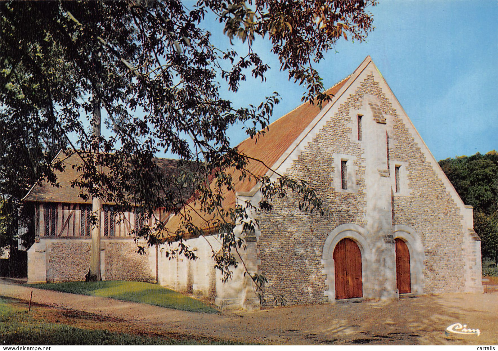 76-SAINT WANDRILLE L ABBAYE-N°C4118-A/0377 - Saint-Wandrille-Rançon