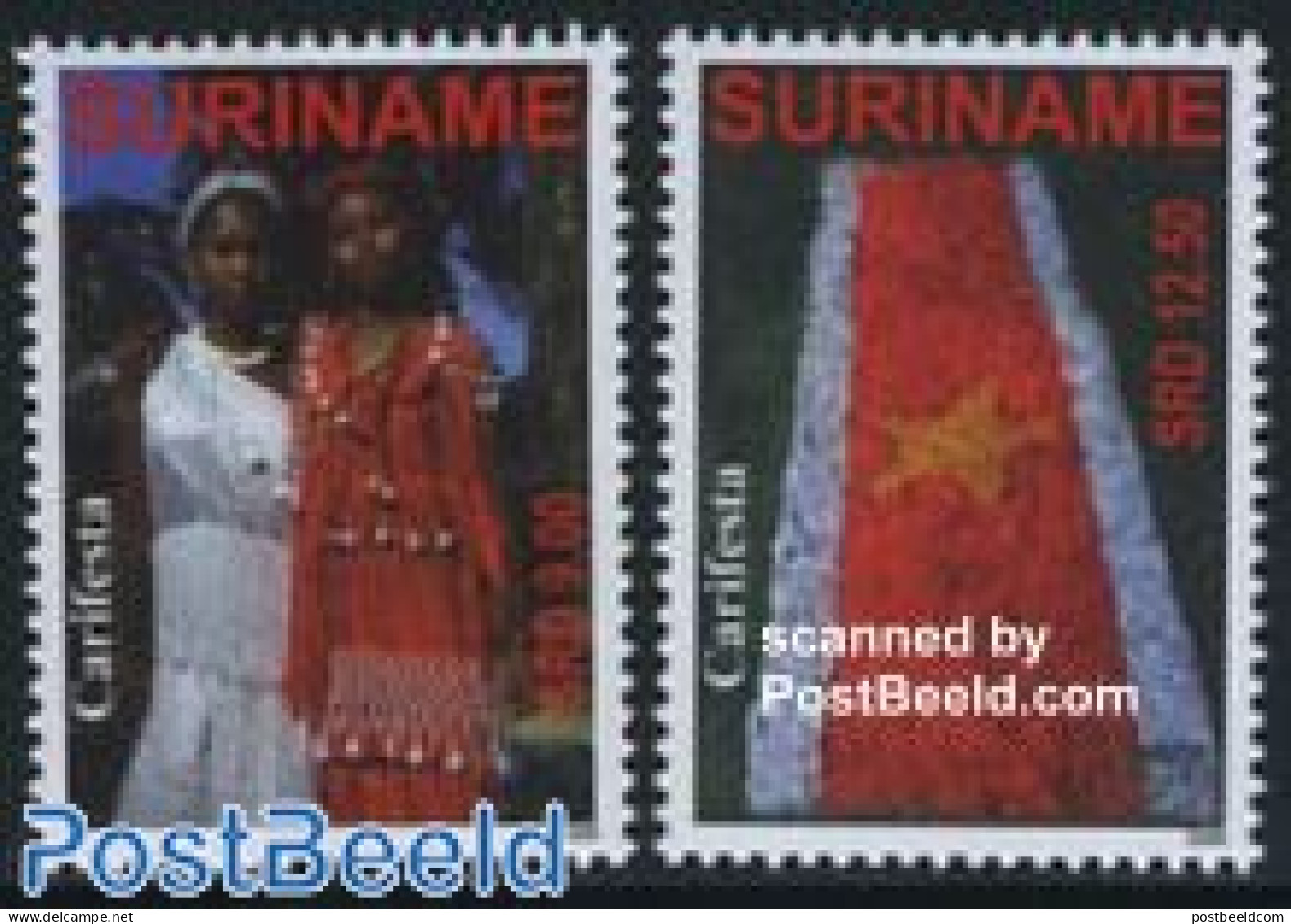 Suriname, Republic 2008 UPAEP, Carnival 2v, Mint NH, Various - U.P.A.E. - Folklore - Suriname
