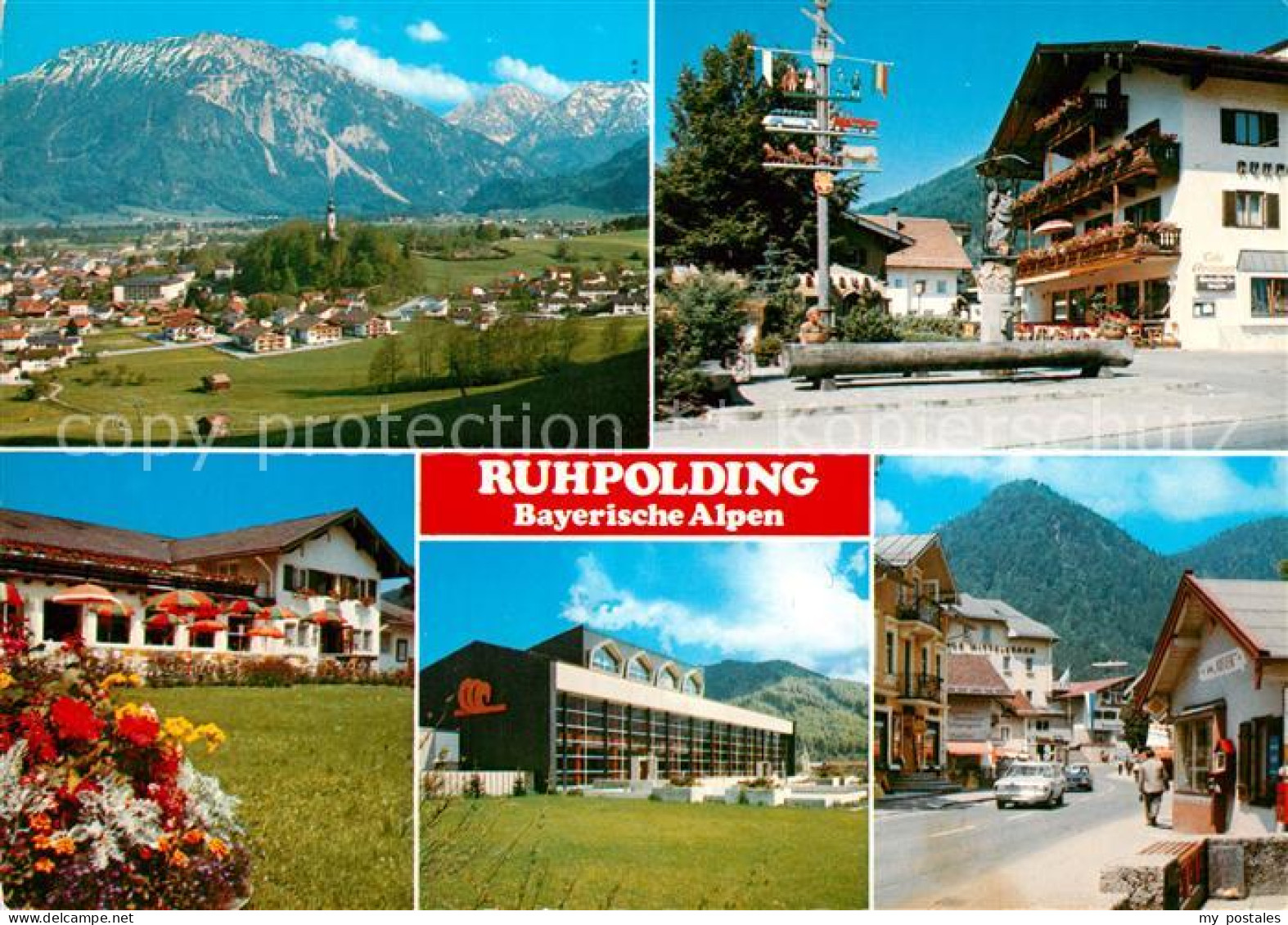 73314537 Ruhpolding Rauschberg Sonntagshorn Kurhaus Hallenbad Hauptstrasse Ruhpo - Ruhpolding