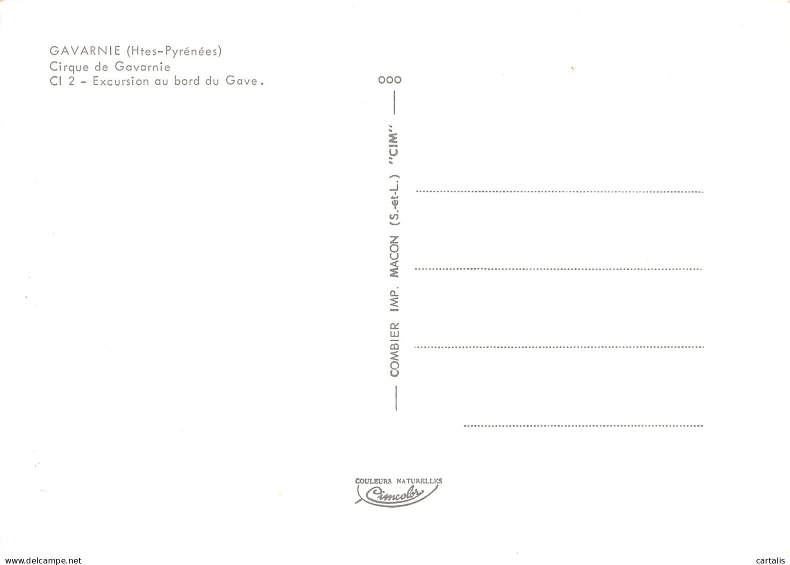65-GAVARNIE-N°C4119-A/0169 - Gavarnie