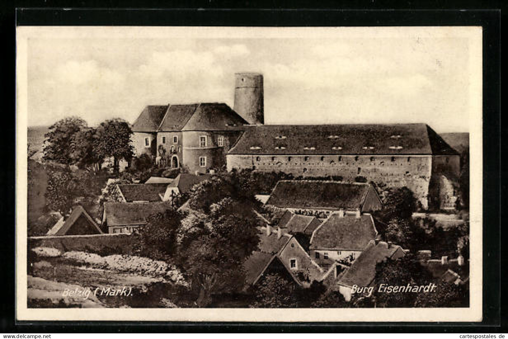 AK Belzig / Mark, Burg Eisenhardt  - Belzig