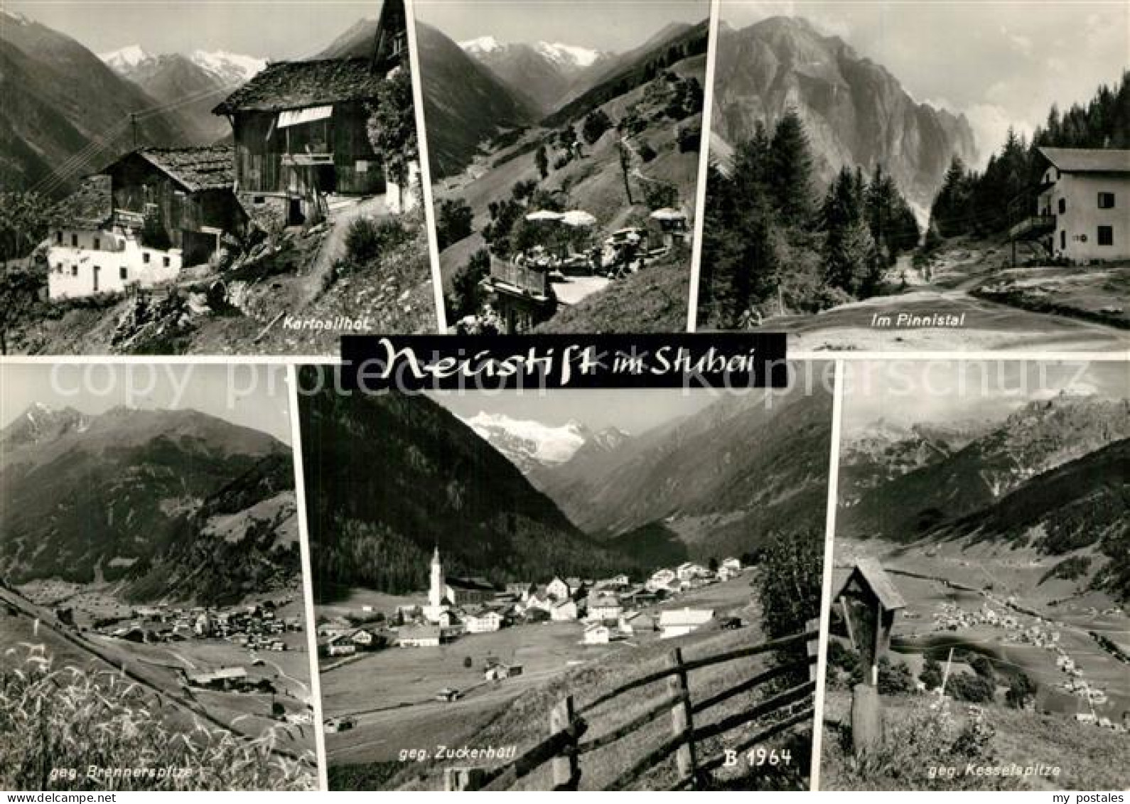 73313837 Neustift Stubaital Tirol Kartnallhof Pinnistal Alpenpanorama Neustift S - Other & Unclassified