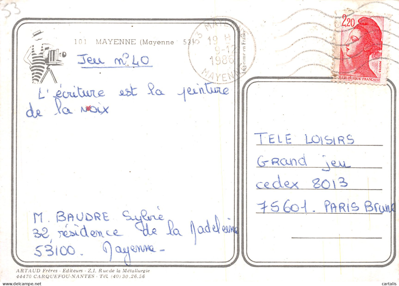 53-MAYENNE-N°C4119-B/0375 - Mayenne