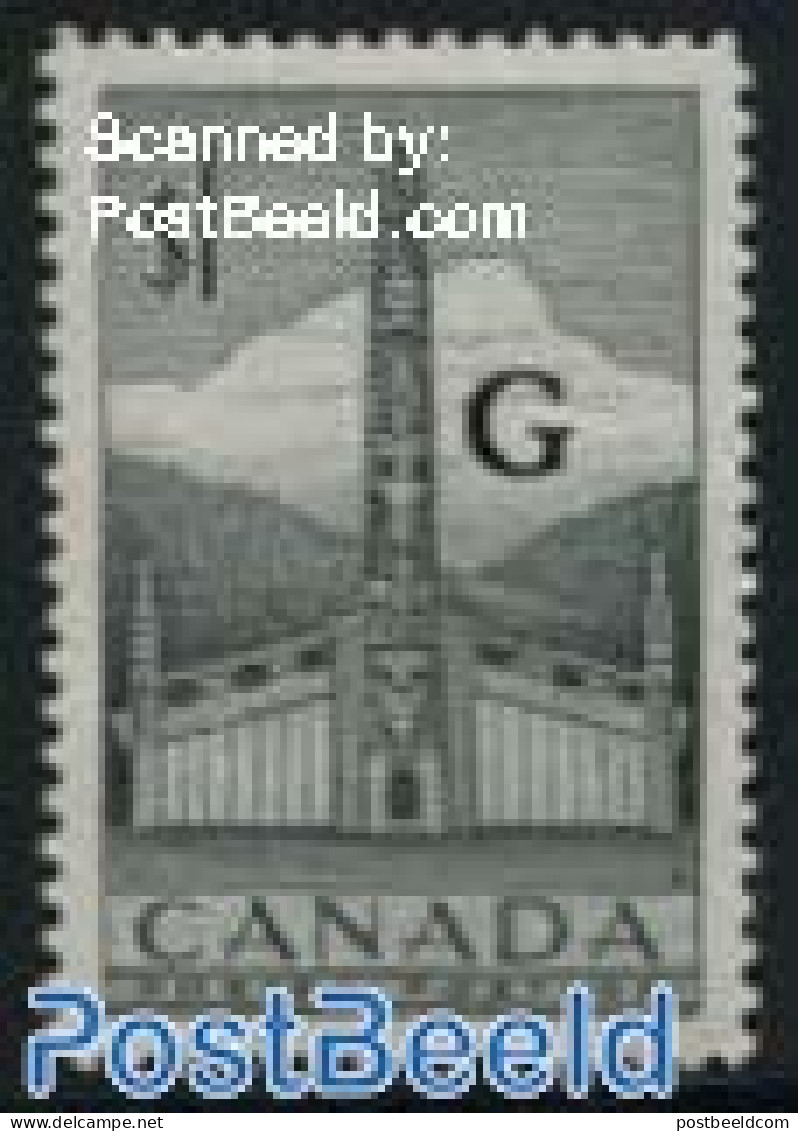 Canada 1953 1$, Stamp Out Of Set, Mint NH - Nuevos