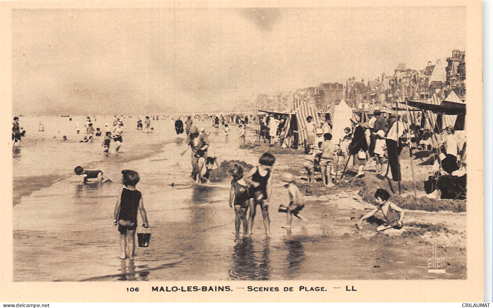 59-MALO LES BAINS-N°LP5126-G/0305 - Malo Les Bains