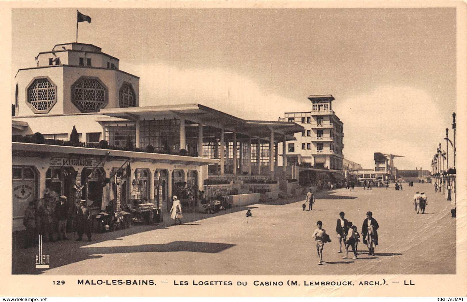 59-MALO LES BAINS-N°LP5126-G/0293 - Malo Les Bains