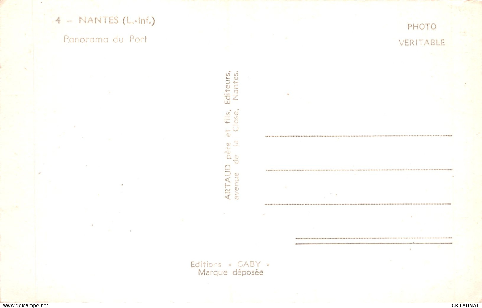44-NANTES-N°LP5126-G/0183 - Nantes