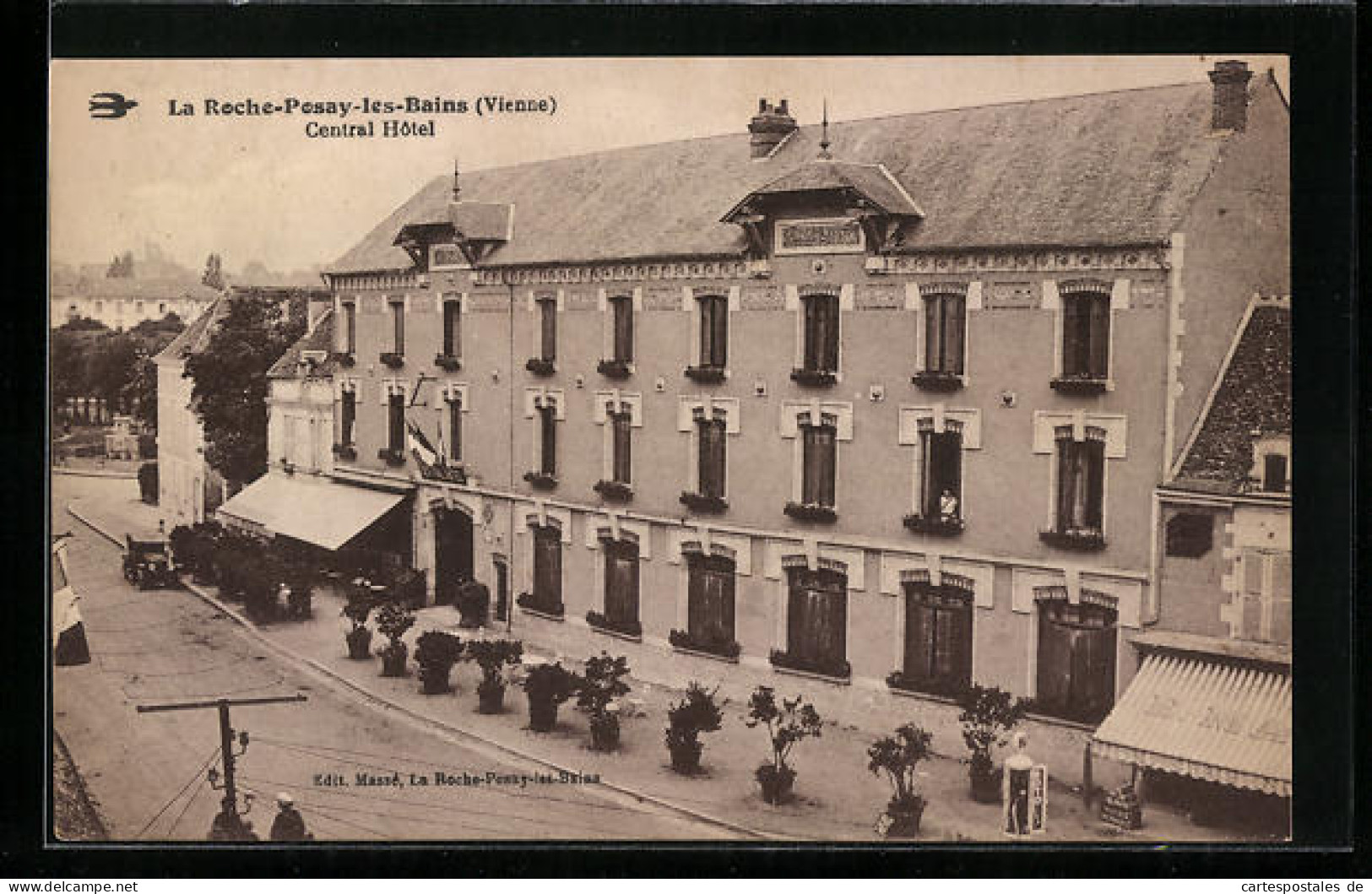 CPA La Roche-Posay-les-Bains, Central Hotel  - La Roche Posay
