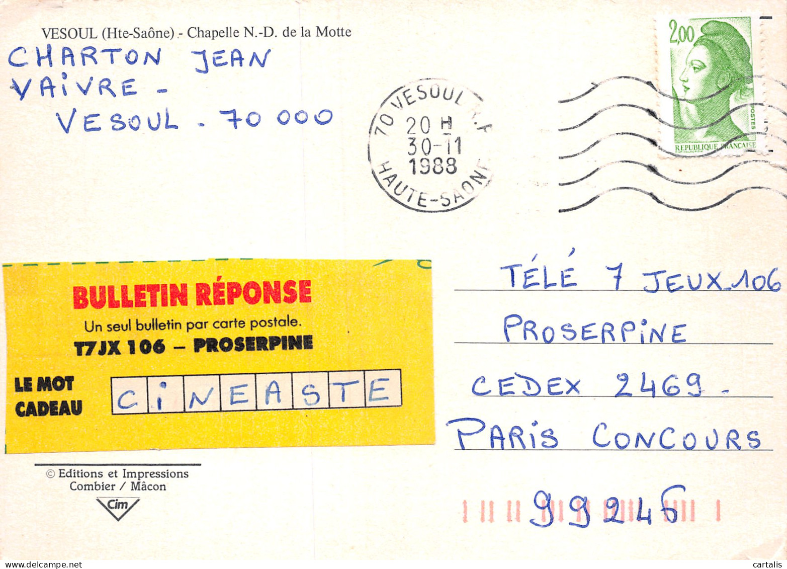 70-VESOUL-N°C4120-B/0059 - Vesoul