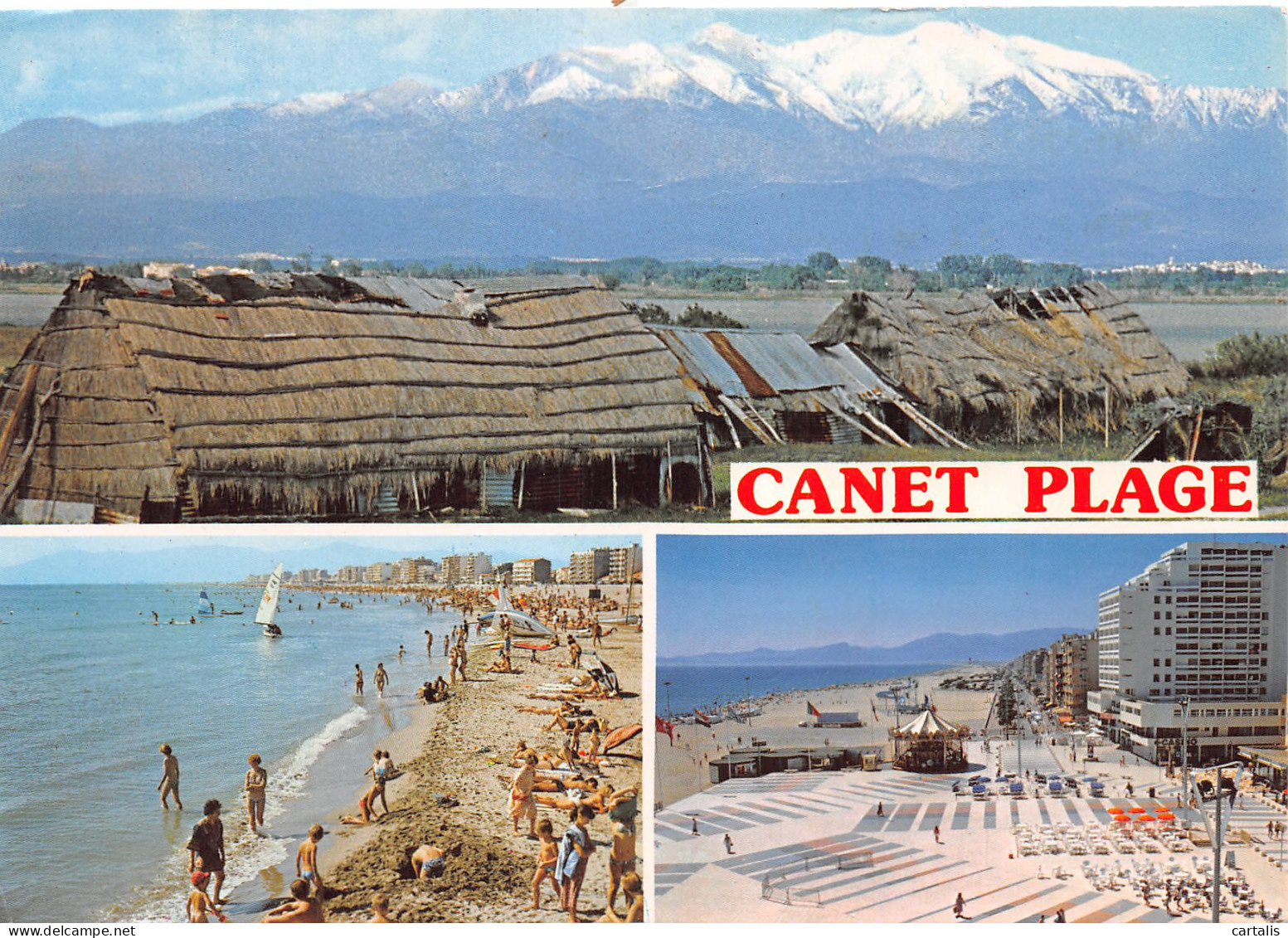 66-CANET SAINT NAZAIRE -N°C4120-B/0021 - Canet Plage