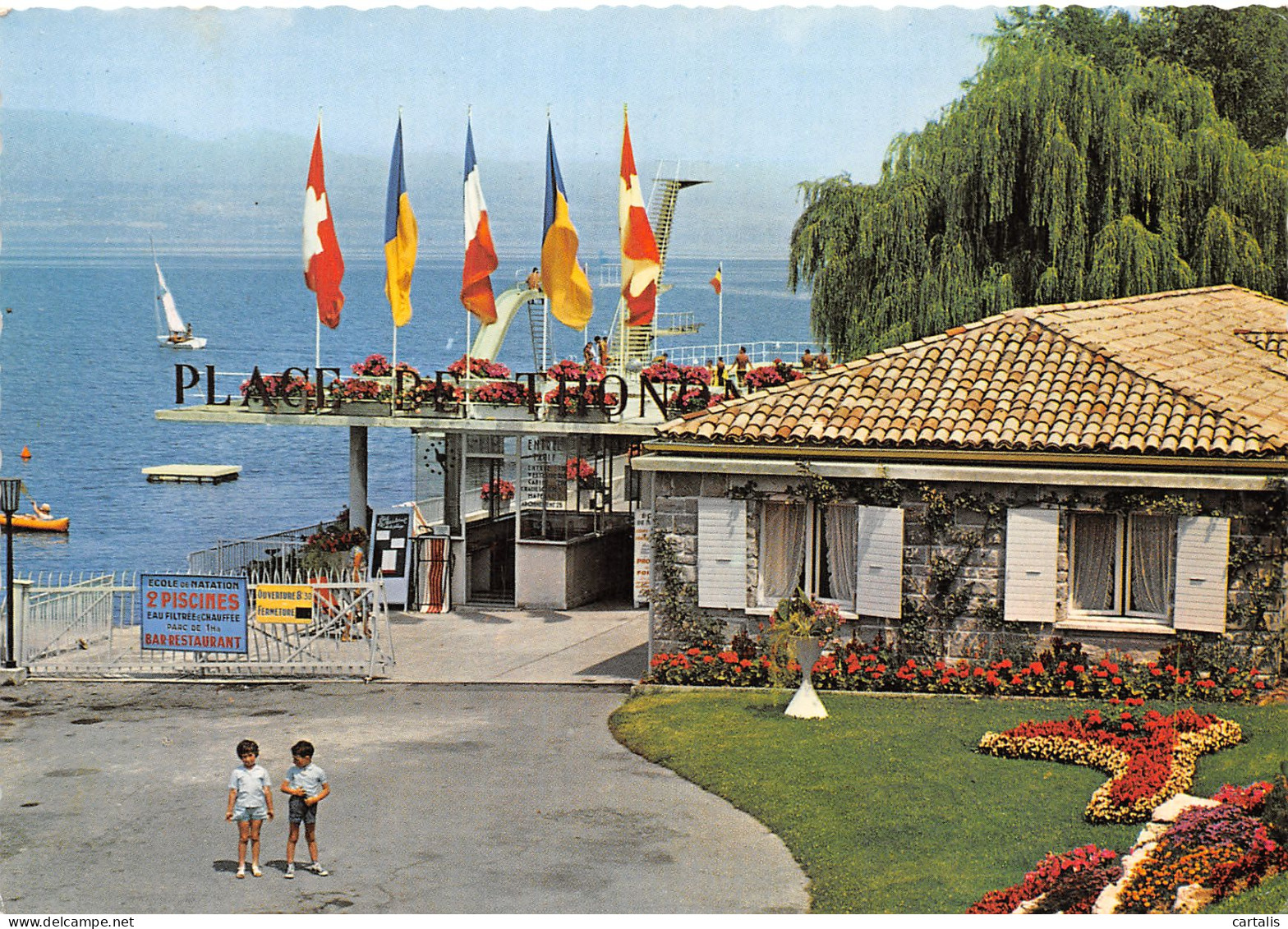 74-THONON LES BAINS-N°C4120-A/0371 - Thonon-les-Bains