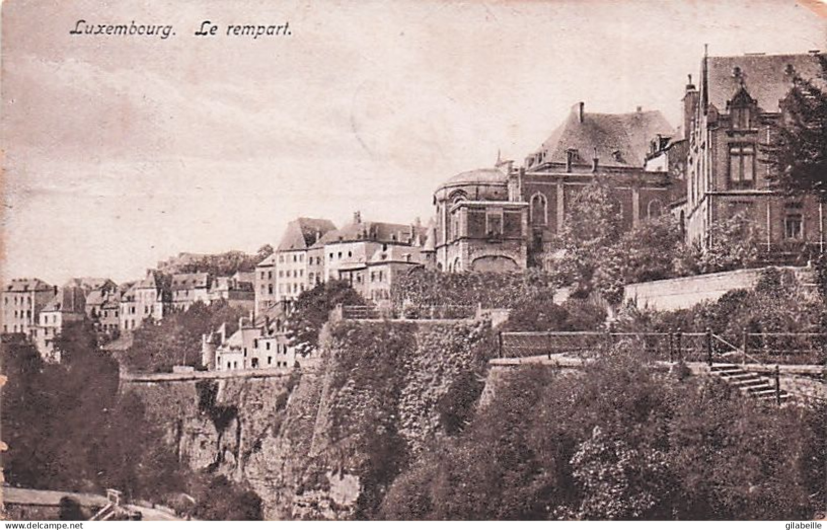 Luxembourg -  Le Rempart - Luxemburg - Town