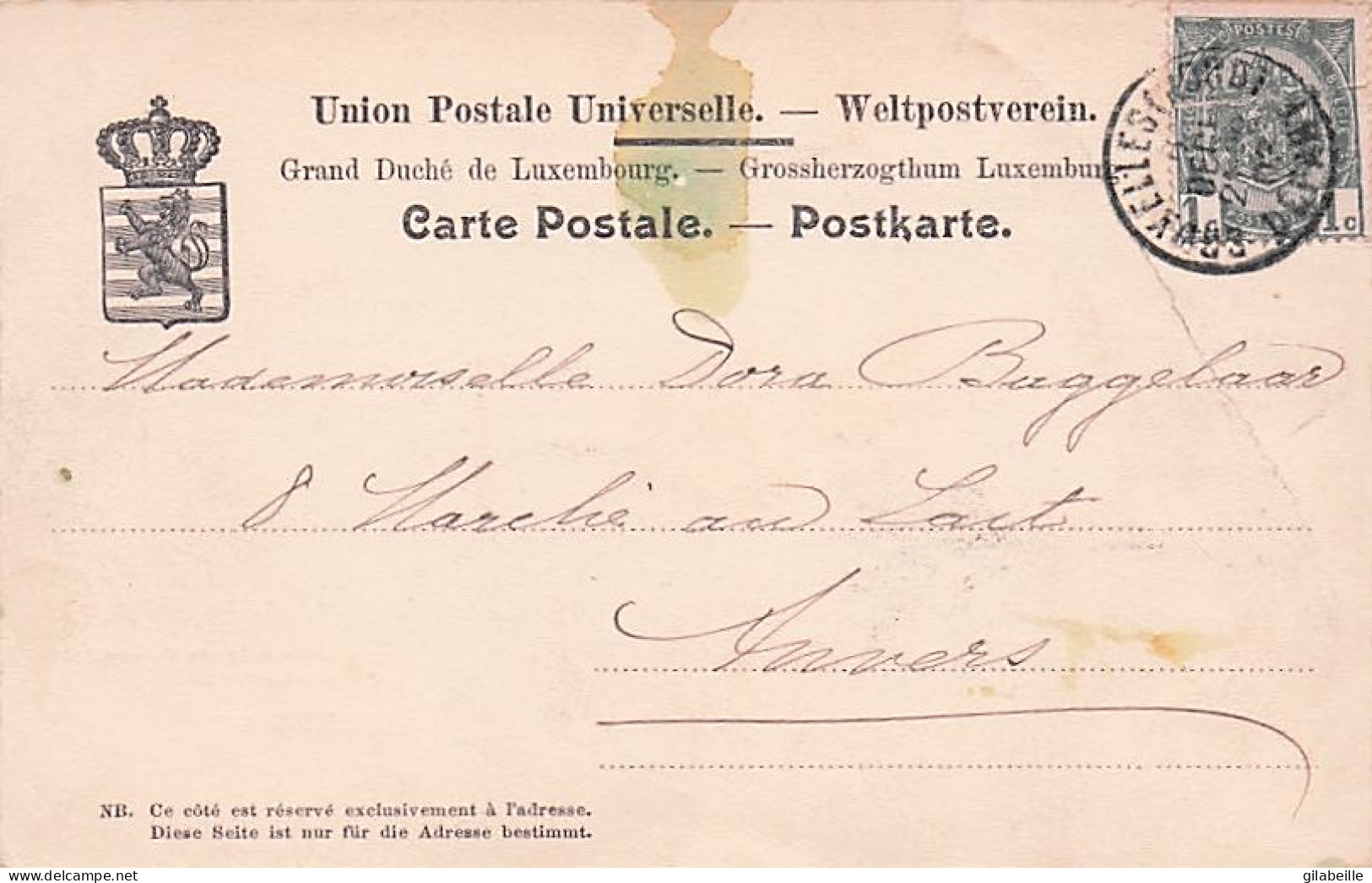 Luxembourg - L'Alzette Pres De Pulvermuhl - 1902 - Luxemburg - Stad