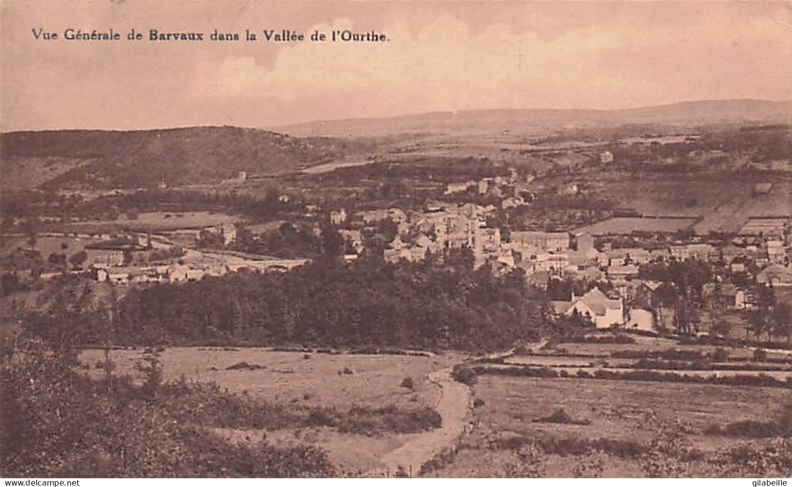 Vue Generale De Barvaux Dans La Vallée De L'Ourthe - Durbuy
