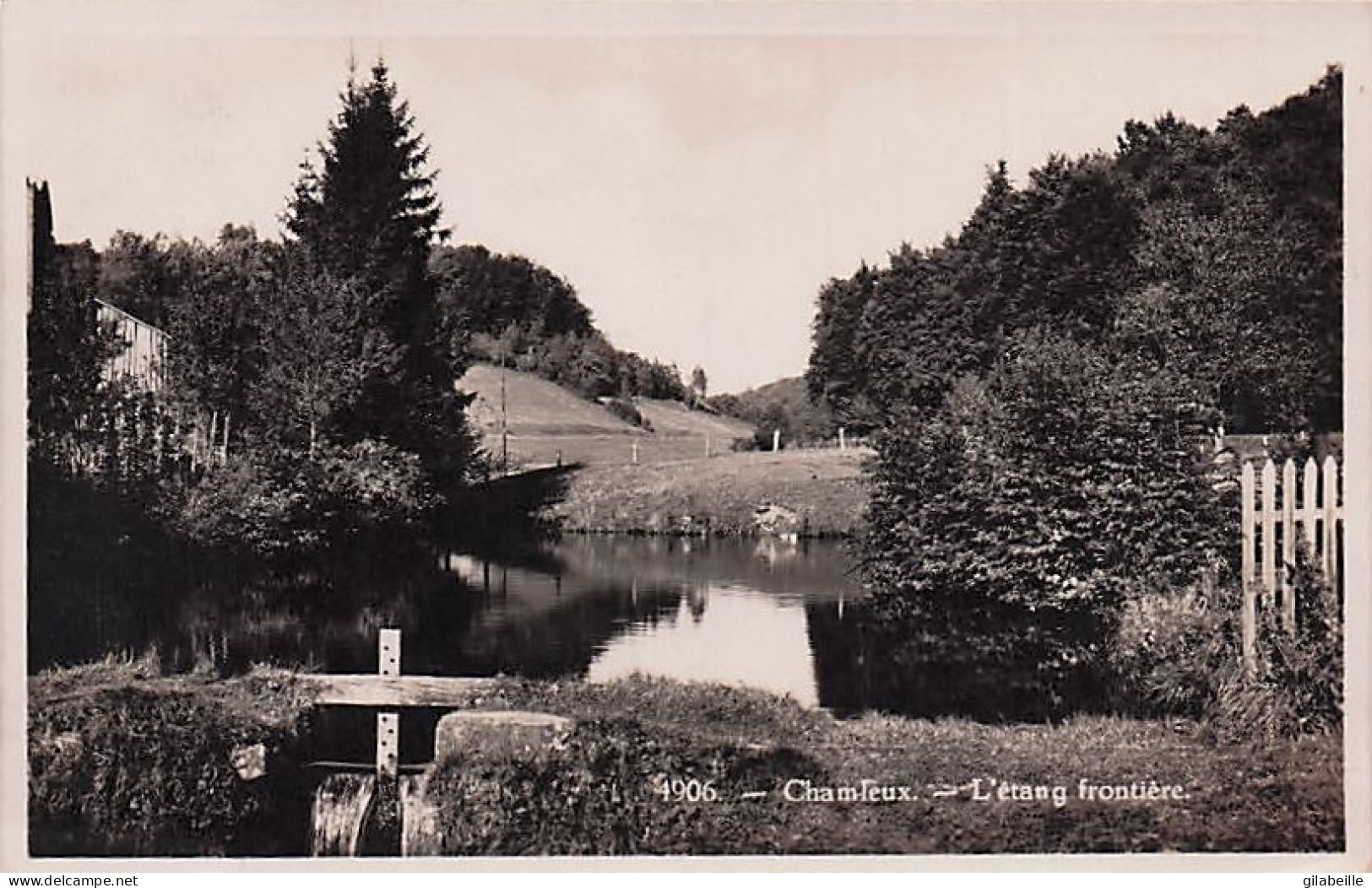 Florenville - CHAMLEUX - L'etang Frontiere - Florenville