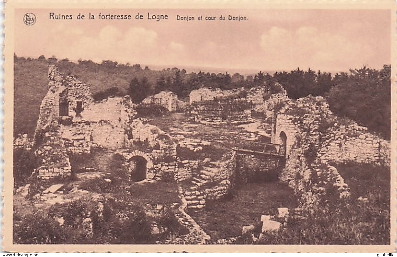 FERRIERES, Ruines De La Forteresse De Logne - Donjon Et Cour Du Donjon - Ferrieres