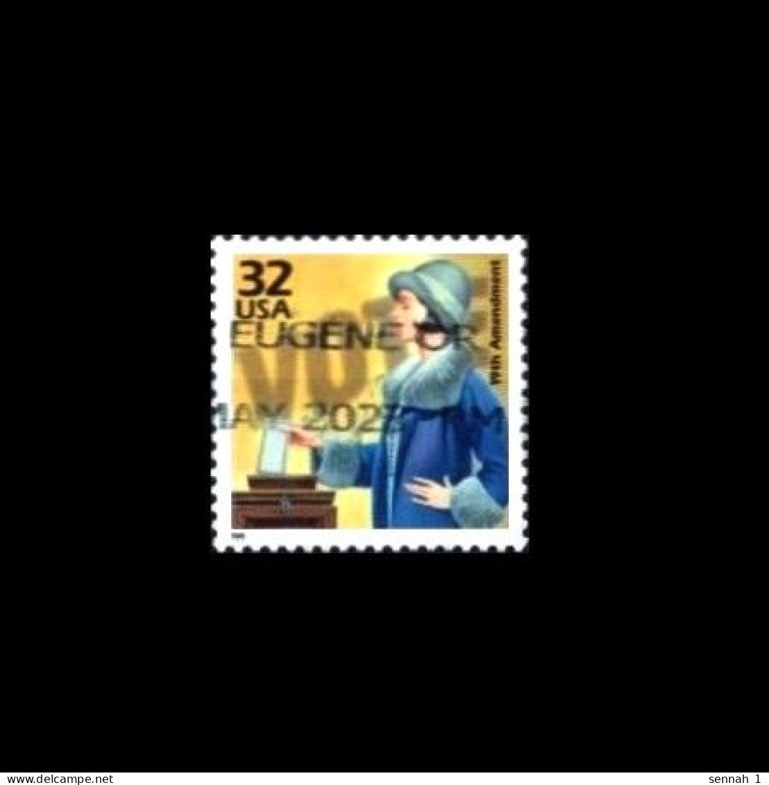 USA: 'Frauenwahlrecht, 1998' / '19th Amendment – Women's Suffrage', Mi. 2955; Yv. 2727; Sc. 3184e; SG 3425 Oo - Used Stamps