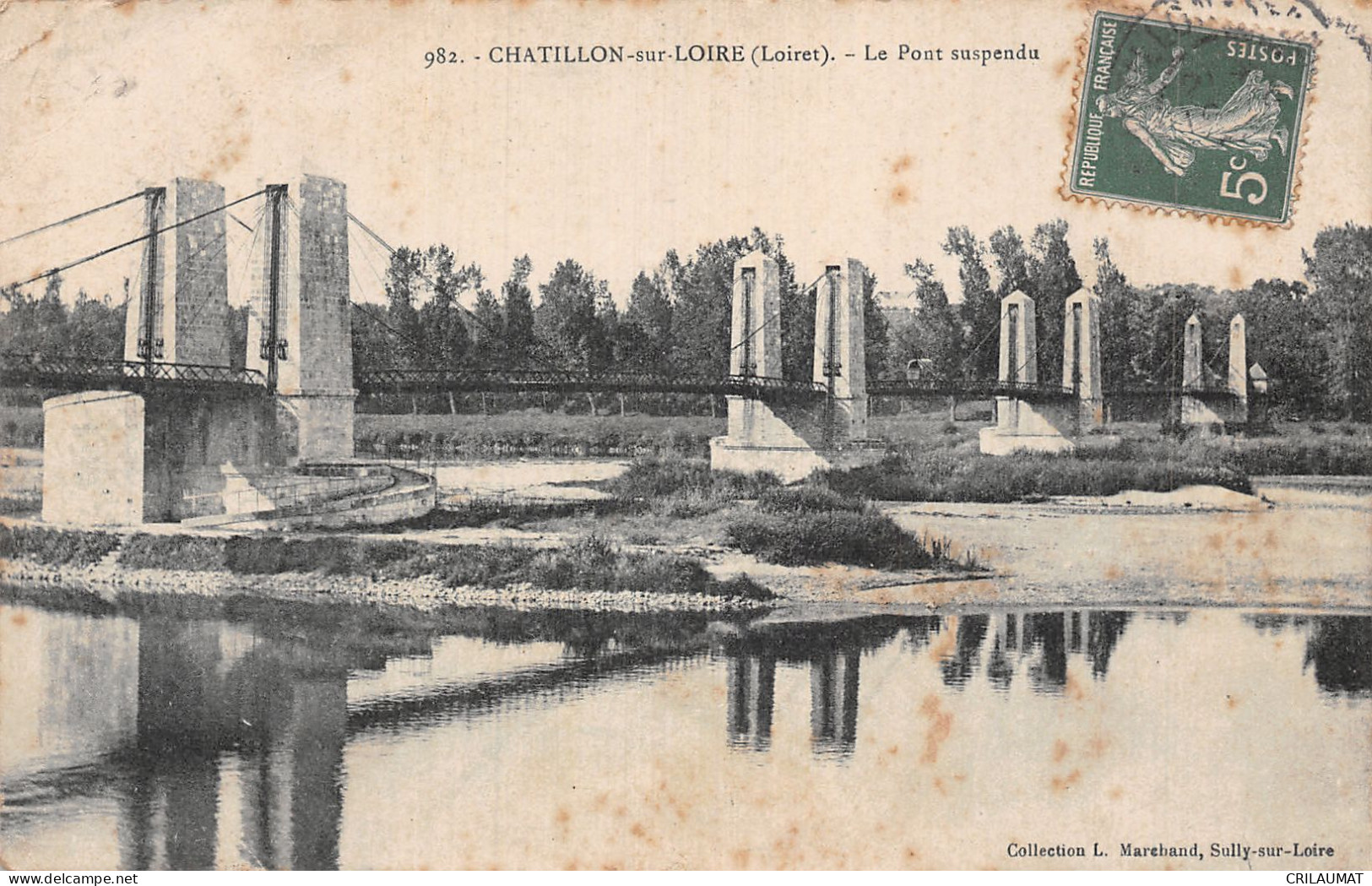 45-CHATILLON SUR LOIRE-N°LP5127-C/0251 - Chatillon Sur Loire