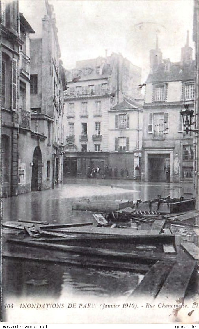 PARIS - Inondations De Janvier 1910 - Rue Chanoinesse - Überschwemmung 1910