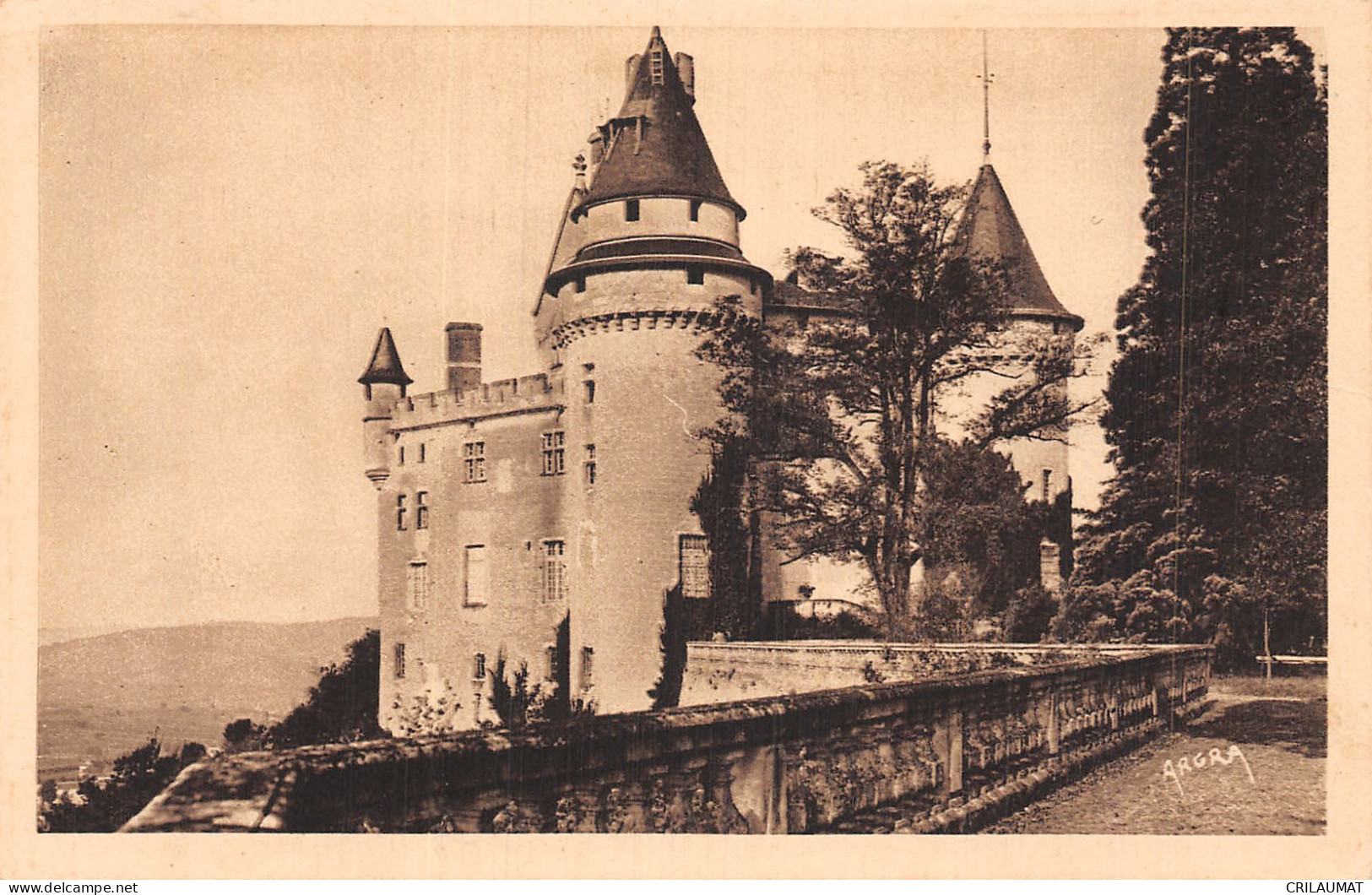 46-MERCUES LE CHATEAU-N°LP5127-C/0171 - Autres & Non Classés