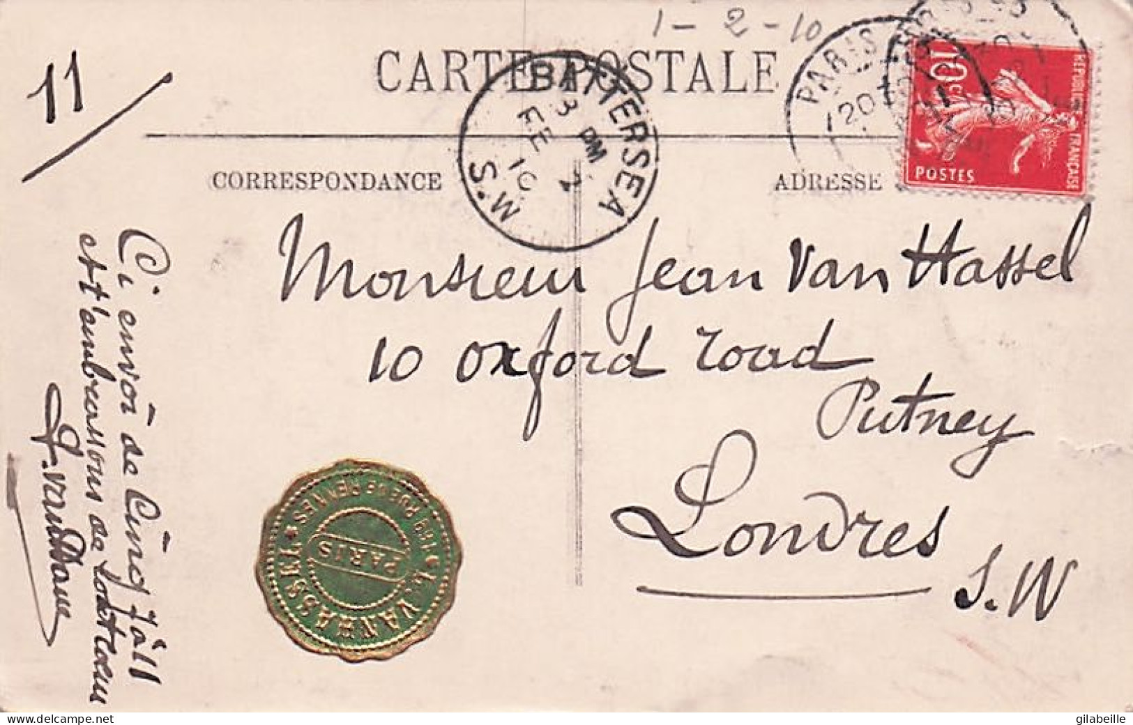 PARIS - Inondations De Janvier 1910 - La Gare Saint Lazare - Überschwemmung 1910